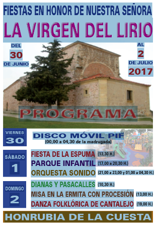 Imagen PROGRAMA FIESTAS JULIO 2017